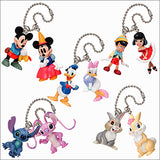 Yujin Disney Characters Lovey-Dovey Couple Double Mascots (set of 5)