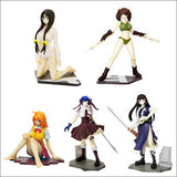 Takara TOMY Yujin SR Ikki Tousen Battle Vixens Figure Part 2 (set of 6)