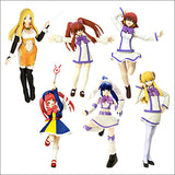 Yujin Konami SR Quiz Magic Academy girl Figure ver 1.5 (set of 6)