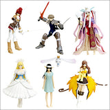 Takara TOMY Yujin SR Shining Wind Collection girl figure (set of 7)
