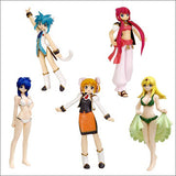 Takara TOMY Yujin SR Galaxy Angel II girl gashapon figure (set of 6)