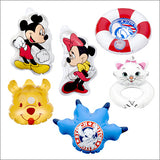 Yujin Disney Characters Fluffy Play Inflatable Toys Part 3 (set of 5)