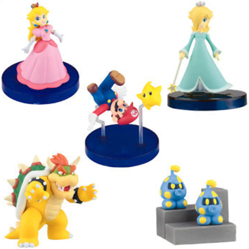 Subarudo Takara TOMY Yujin Nintendo Super Mario Galaxy Desktop Figure Mascot (set of 5)