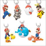 Takara TOMY Yujin New Super Mario Galaxy 2 Mascot Keychain (set of 7)