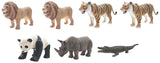 Takara TOMY ARTSROID Animal World Wild Animals action figure (set of 7)