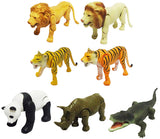 Takara TOMY ARTSROID Animal World Wild Animals action figure (set of 7)