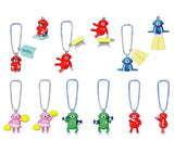 Bandai San-X Green Camel Spoken Athlete Swing Puppy Mascot (set of 6)