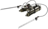 Banpresto Attack On Titan Master Stars Piece Levi Figure + 3D Maneuver Gear Set
