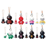 Bandai ANIZO 100% Reality Mind Mood figure Phone strap 18 (set of 10)