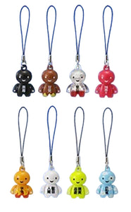 Bandai AZINO 100% Reality Mind communication figure Mobile phone strap
