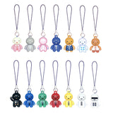 Bandai ANIZO 100% Reality Mind Mood figure Phone strap 6 (set of 14)