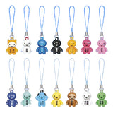 Bandai AZINO 100% Reality Mind communication figure Mobile phone strap