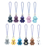 Bandai ANIZO 100% Reality Mind Mood figure Phone strap 8 (set of 11)