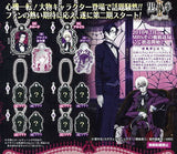Bandai Kuroshitsuji Black Butler Classic Plates Mascot (set of 6)