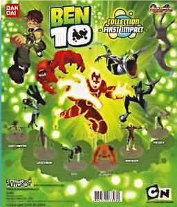 Bandai 2008 Ben 10 collection first Impact Gashapon figure (set of 6)