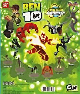 Bandai 2008 Ben 10 collection first Impact Gashapon figure (set of 6)