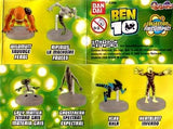 Bandai 2008 Ben 10 collection first Impact Gashapon figure (set of 6)