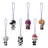 Bandai Bleach 10th Movie Hell Verse Character figure Strap (set of 6)