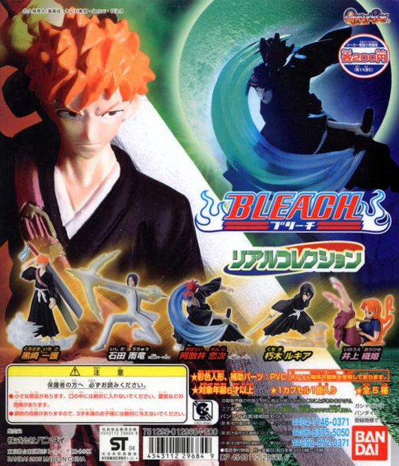 Bandai Bleach Japan Anime Real Character figure Collection (set of 5)