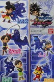 Bandai Blue Dragon Character figure & Shadow Double Swing (set of 5)
