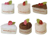 Epoch Sweet Towel Petit Potissier Cake made from Real towel (set of 6)
