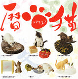 Takara TOMY Yujin Calendar Cats Japan seasons 3D artwork (set of 6)