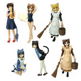 Toy's Planning Nekomimi-zu Cute Cat ear girl Trading figure (set of 6)