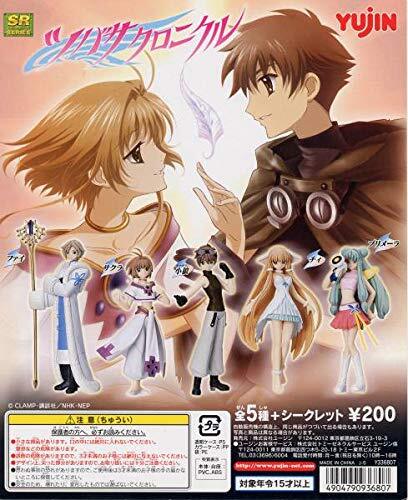 Takara TOMY Yujin SR CLAMP Tsubasa Chronicle gashapon figure (set of 5)