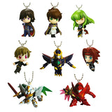 Bandai Code Geass Lelouch of the Rebellion R2 Geass Mascot (set of 8)
