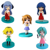 Takara TOMY Higurashi When They Cry Deformed figure 1.5 ver (set of 10)