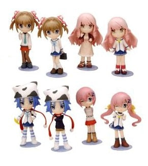 Happinet 3D DESIGN FIGURE Circus D.C II Da Capo II Collection (set of 8)