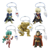 Bandai Deltora Quest character figure Swing Mascot Keychain (set of 7)