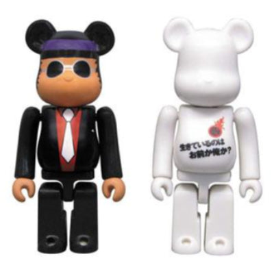 Medicom Kubrick & Bearbrick Soul Red Detective Story Yusaku Matsuda figure