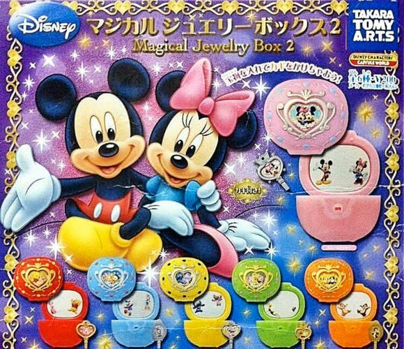 Takara TOMY Yujin Disney Characters Magical Jewelry Box 2 (set of 6)