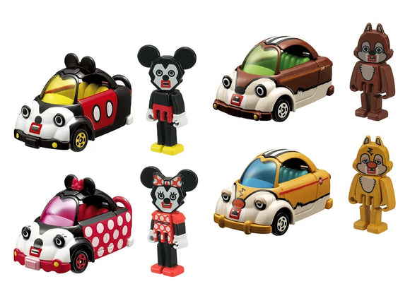 Takara TOMY Tomica Disney Motor Tap N Tap Cubic Mouth car & figure