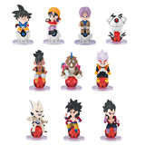 Bandai Dragon Ball Z Chara Puchi Super Saiyan 4 Arc Chibi figure (set of 10)