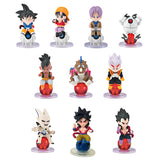 Bandai Dragon Ball Z Chara Puchi Super Saiyan 4 Arc Chibi figure (set of 10)