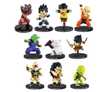 Bandai Dragon Ball Z Deformation FSaiyan Invasion Arc Chibi figure (set of 10)