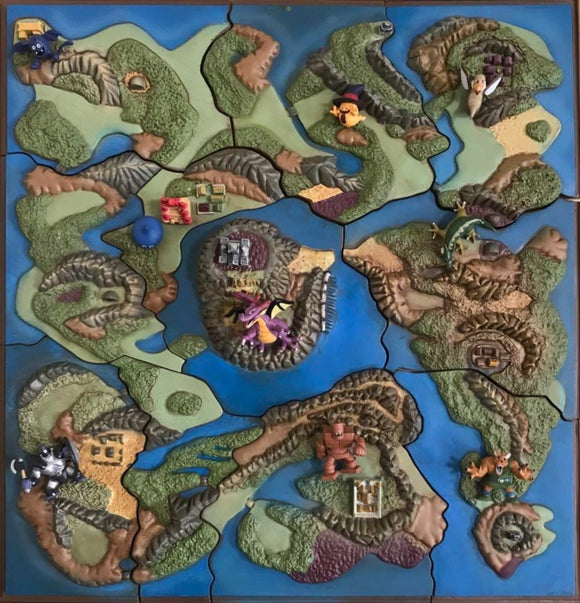 Square Enix SQEX Toys Dragon Quest Map Diorama Collection (set of 9)