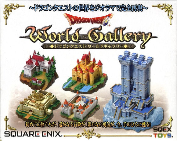 Square Enix SQEX Toys Dragon Quest World Galleries castle figure (set of 5)