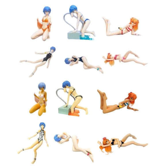 Bandai HGIF Neon Genesis Evangelion Beachside Collection bikini figure