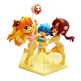 Bandai C-style Neon Genesis Evangelion Petit Eva Summer Swim Wear figure (set of 3)