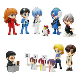 Bandai Gurashi Petit EVA Chibi figure Evangelion@School 5 (set of 9)