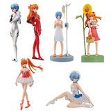 Bandai Rebuild of Evangelion Portraits character figure 6 (set of 6)