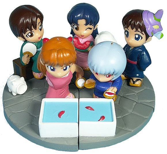 SEGA Neon Genesis Evangelion figure keychain Summer Festival ver (set of 5)