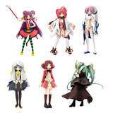 EXhaust Peace@Pieces character girl Trading figure (set of 6)