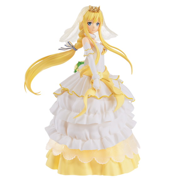 Banpresto EXQ Sword Art Online SAO Alice Zuberg Wedding ver. PVC figure