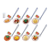 Bandai Japan Food Stylish Gyoza no OHSHO Chinese Noodle strap (set of 8)