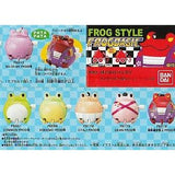Bandai Frog Style Collection DASH! wind-up spring Frog Race (set of 6)
