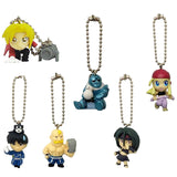 Bandai Full Metal Alchemist figure Mascot Strap Swing Part 2 (set of 6)